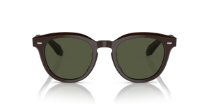 Oliver Peoples N.05 Sun with Kuri Brown frame and Green lenses - image 2