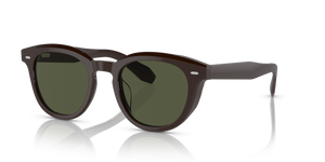 Oliver Peoples N.05 Sun with Kuri Brown frame and Green lenses - Image 1