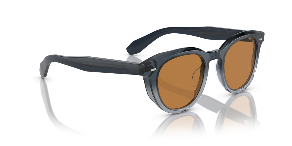 Sie Oliver Peoples N.05 Sun mit Twilight Farbverlauf Gestell und Braun Gläsern - Das Bild 3