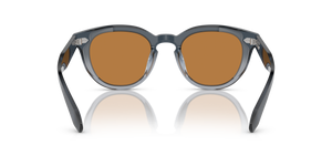 Sie Oliver Peoples N.05 Sun mit Twilight Farbverlauf Gestell und Braun Gläsern - Das Bild 5