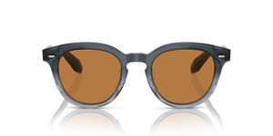 Sie Oliver Peoples N.05 Sun mit Twilight Farbverlauf Gestell und Braun Gläsern - Das Bild 2