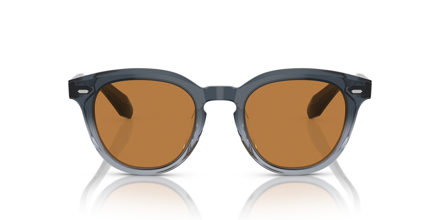 Oliver Peoples N.05 Sun with Twilight Gradient frame and Brown lenses - Image Material