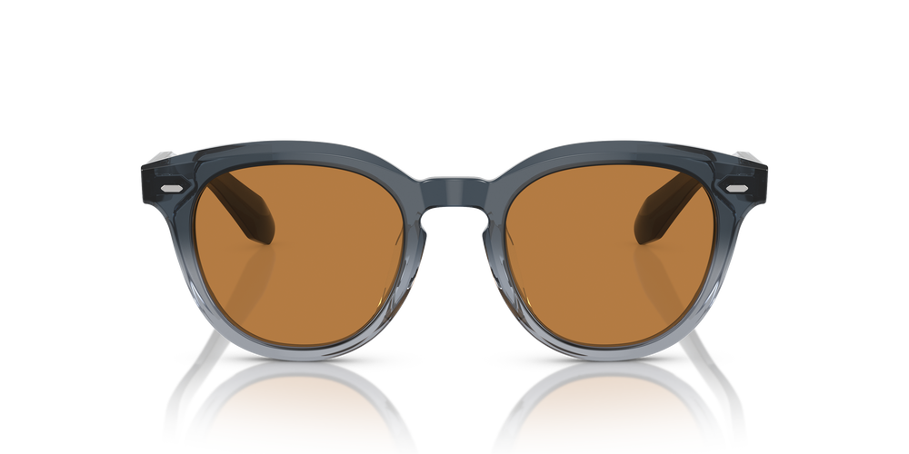 Sie Oliver Peoples N.05 Sun mit Twilight Farbverlauf Gestell und Braun Gläsern - Das Bild 2