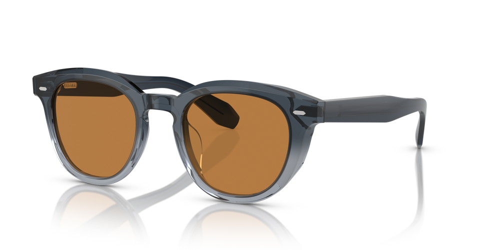 Oliver Peoples N.05 Sun con montatura Twilight sfumato e lenti  Marrone - immagine 5