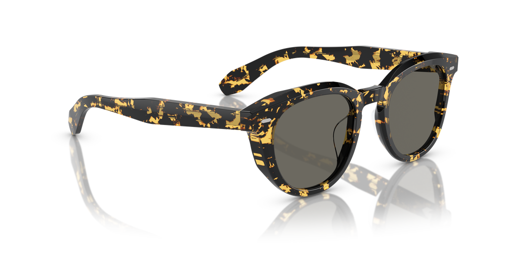 Oliver Peoples N.05 Sun with Tokyo Tortoise frame and Carbon Grey