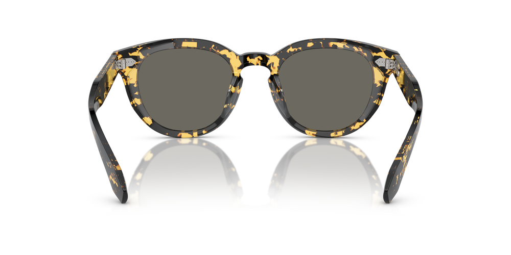 Oliver Peoples N.05 Sun with Tokyo Tortoise frame and Carbon Grey