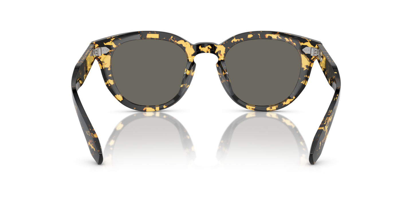 Oliver Peoples N.05 Sun with Tokyo Tortoise frame and Grey lenses - Image Nosepads