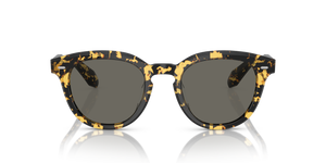 Oliver Peoples N.05 Sun with Tokyo Tortoise frame and Carbon Grey