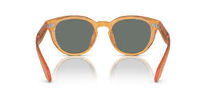 Oliver Peoples N.05 Sun with Semi-Matte Goldwood frame and Blue lenses - image 5