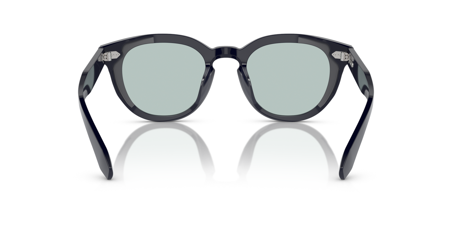 Oliver Peoples N.05 with Hanada Indigo frame - Image Nosepads