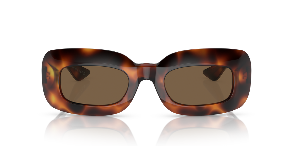 Sie Oliver Peoples 1966C mit Mahagoni dunkel Gestell und Braun Gläsern - Das Bild 2