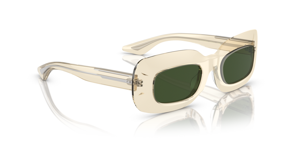 Oliver Peoples 1966C with Buff frame and Green lenses - image 3