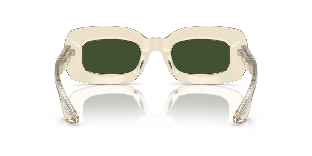 Sie Oliver Peoples 1966C mit Gelbbraun Gestell und Grün Gläsern - Das Bild 5