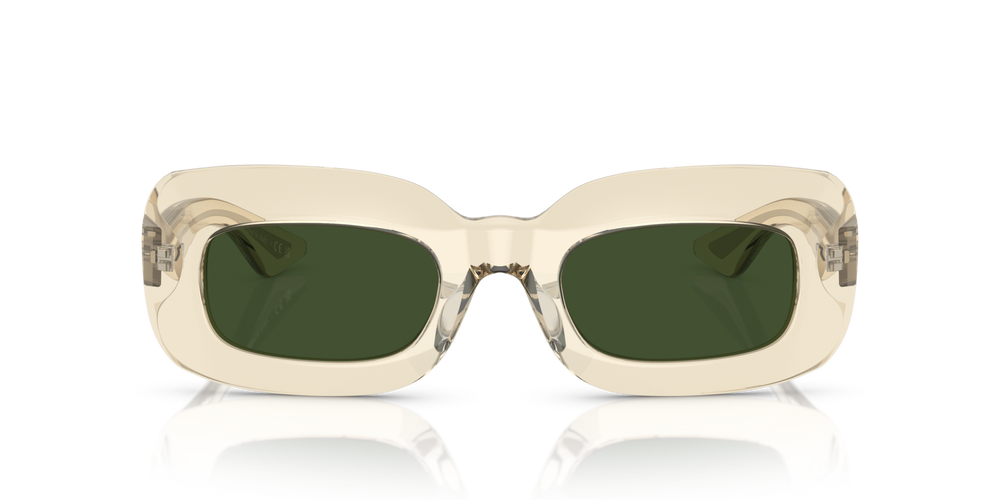 Oliver Peoples 1966C with Buff frame and Green lenses - image 2
