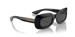 Oliver Peoples 1966C con montatura Nero e lenti  Grigio - L'immagine 3