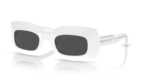 Oliver Peoples 1966C avec une monture Blanc et des verres Gris - L'image 1