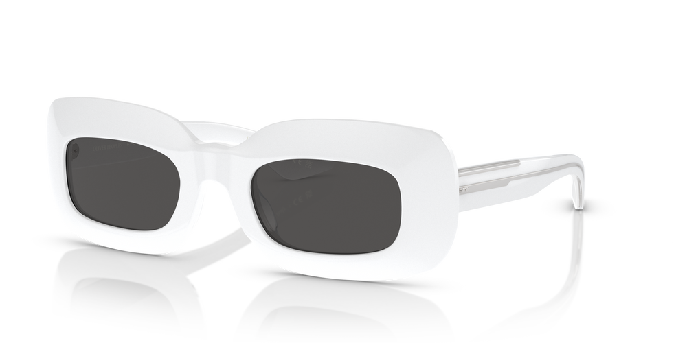Oliver Peoples 1966C con montatura Bianco e lenti  Grigio - L'immagine 4