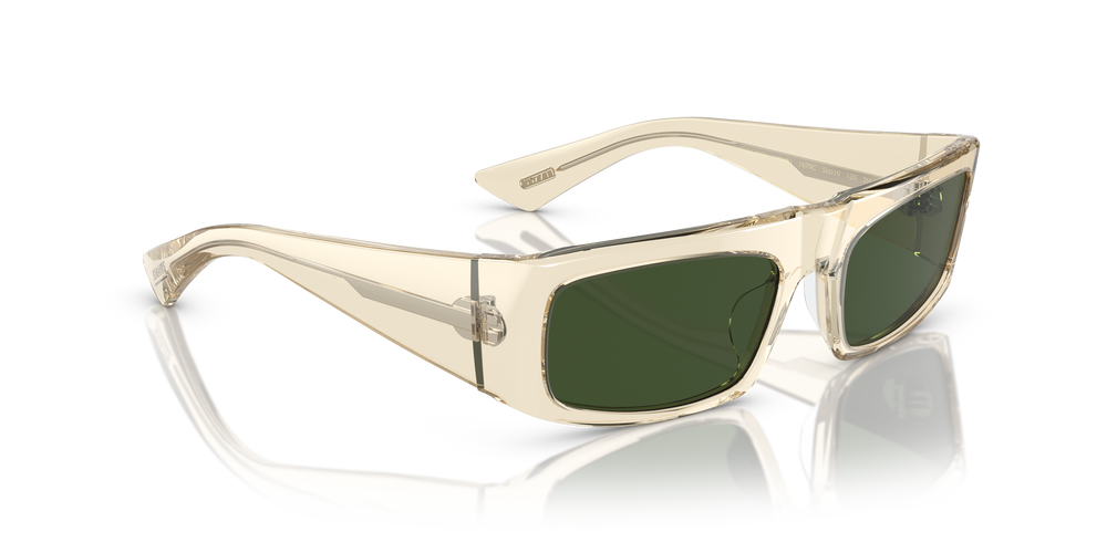 Oliver Peoples 1979C con montatura Marrone camoscio e lenti  Verde - L'immagine 3