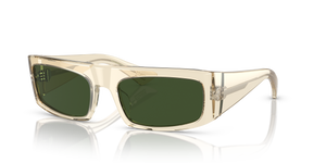 Oliver Peoples 1979C con montatura Marrone camoscio e lenti  Verde - L'immagine 1