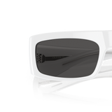 Oliver Peoples 1979C avec une monture Blanc et des verres Gris - Variant