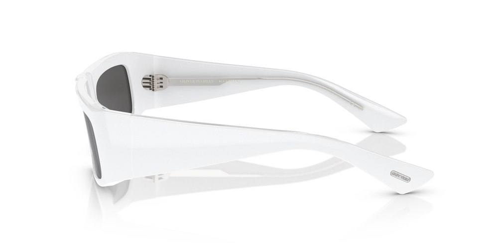 Sie Oliver Peoples 1979C mit Weiß Gestell und Grau Gläsern - Das Bild 4