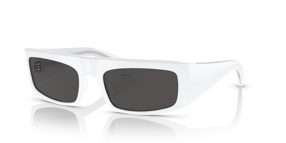 Oliver Peoples 1979C avec une monture Blanc et des verres Gris - image 4