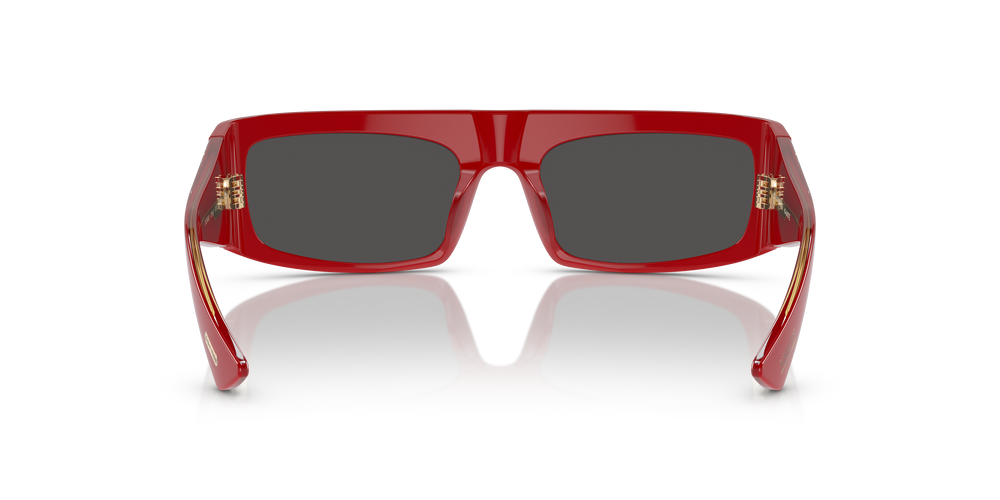 Sie Oliver Peoples 1979C mit Rot Gestell und Grau Gläsern - Das Bild 5