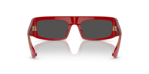 Sie Oliver Peoples 1979C mit Rot Gestell und Grau Gläsern - Das Bild 5