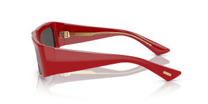 Sie Oliver Peoples 1979C mit Rot Gestell und Grau Gläsern - Das Bild 4
