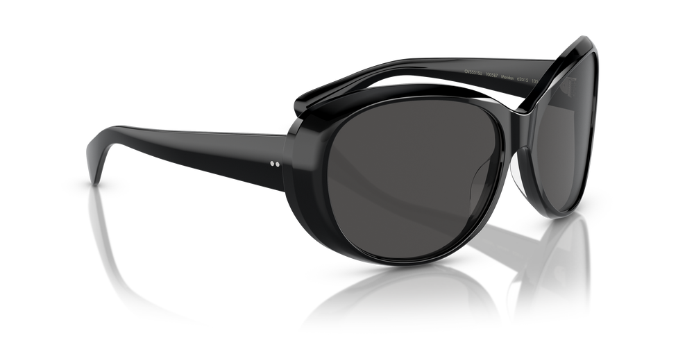 Oliver Peoples Maridan con montatura Nero e lenti  Grigio - L'immagine 3