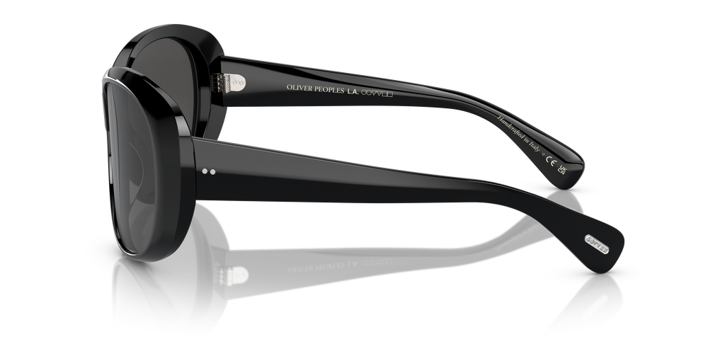 Oliver Peoples Maridan con montatura Nero e lenti  Grigio - L'immagine 4