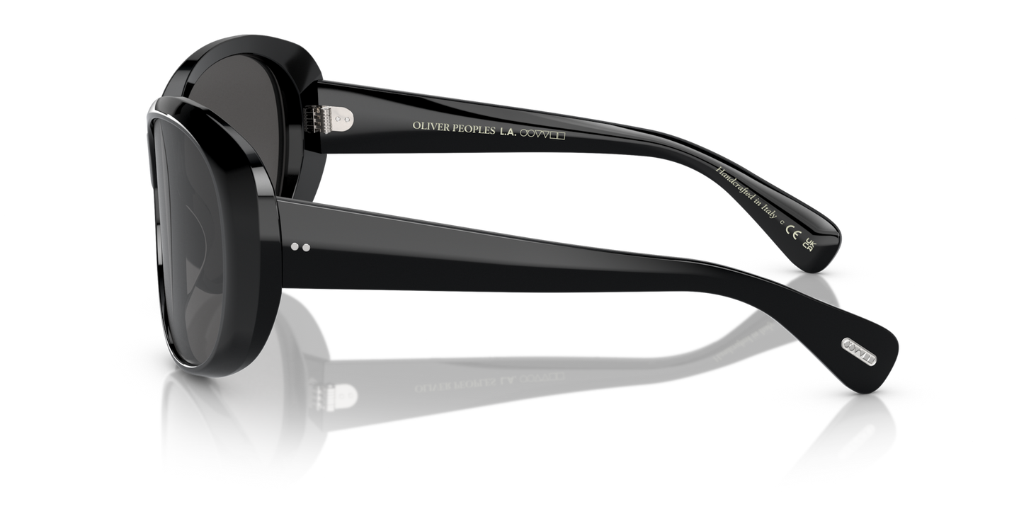 Oliver Peoples Maridan with Black frame and Grey lenses - Image Oliver Peoples Logo