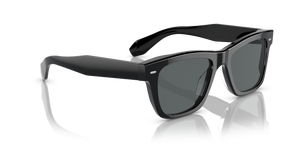 Oliver Peoples N.04 Sun con montatura Nero e lenti  Grigio - L'immagine 3