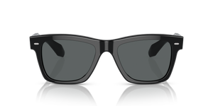 Oliver Peoples N.04 Sun、ブラックフレーム、グレーレンズ - 画像 2