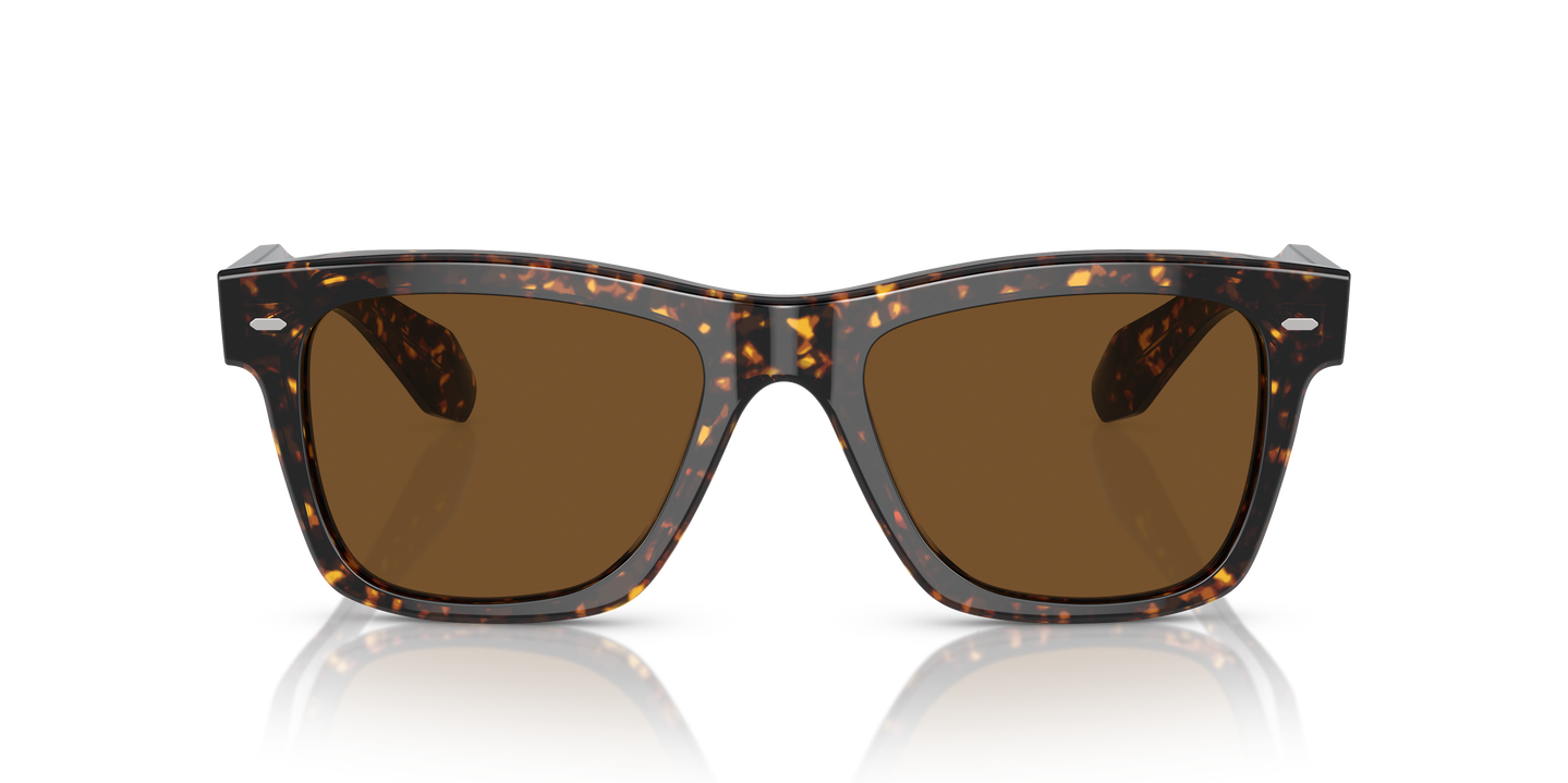 Oliver Peoples N.04 Sun with Atago Tortoise frame and True Brown