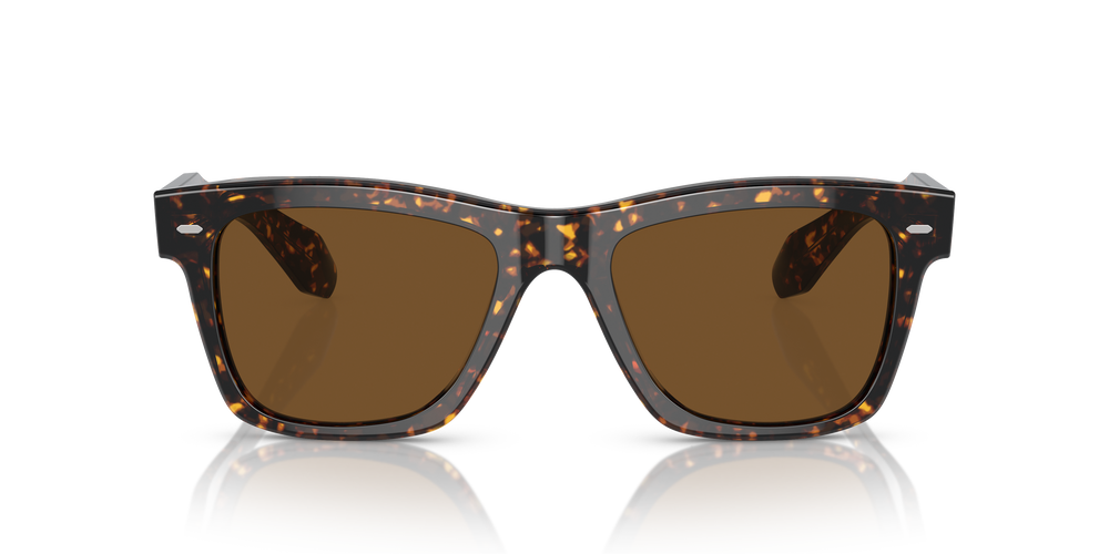 Oliver Peoples N.04 Sun with Atago Tortoise frame and True Brown