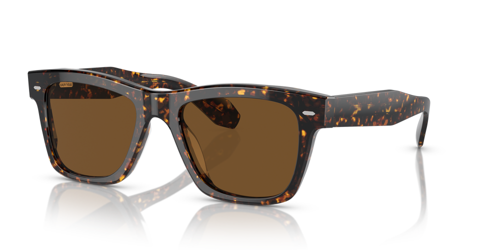 Oliver Peoples N.04 Sun with Atago Tortoise frame and True Brown
