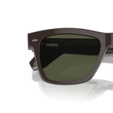 Sie Oliver Peoples N.04 Sun mit Kuri Brown Gestell und Grün Gläsern - Variant
