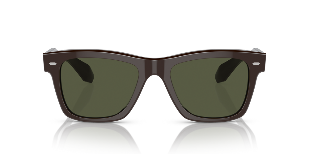 Oliver Peoples N.04 Sun with Kuri Brown frame and Green lenses - image 2