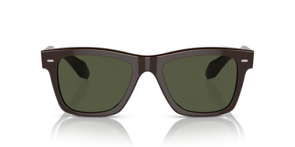 Oliver Peoples N.04 Sun with Kuri Brown frame and Green lenses - image 2