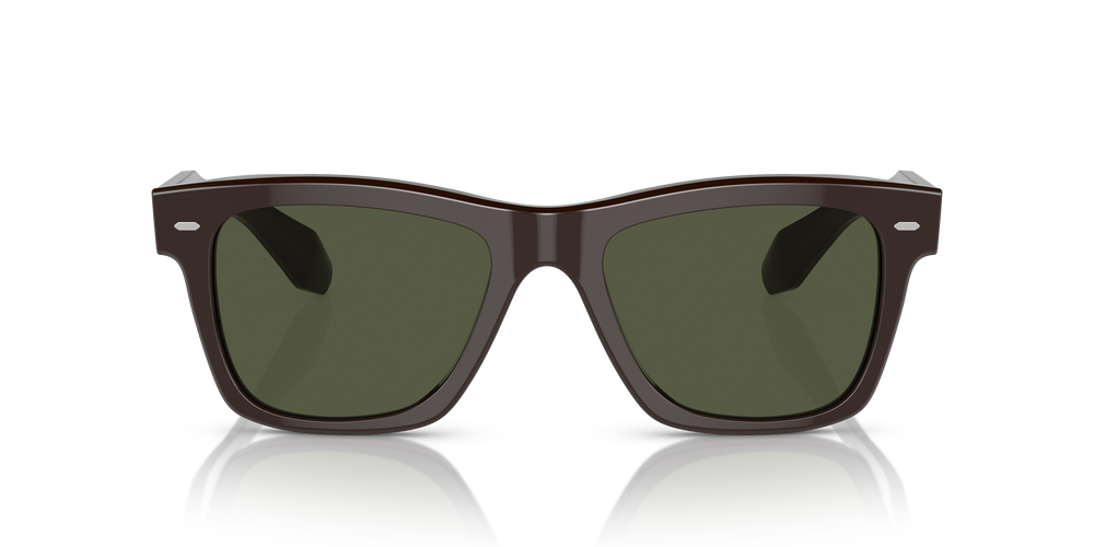 Oliver Peoples N.04 Sun の クリブラウン フレームと G-15 レンズ Oliver Peoples N.04 Sun の クリブラウン フレームと G-15 レンズ