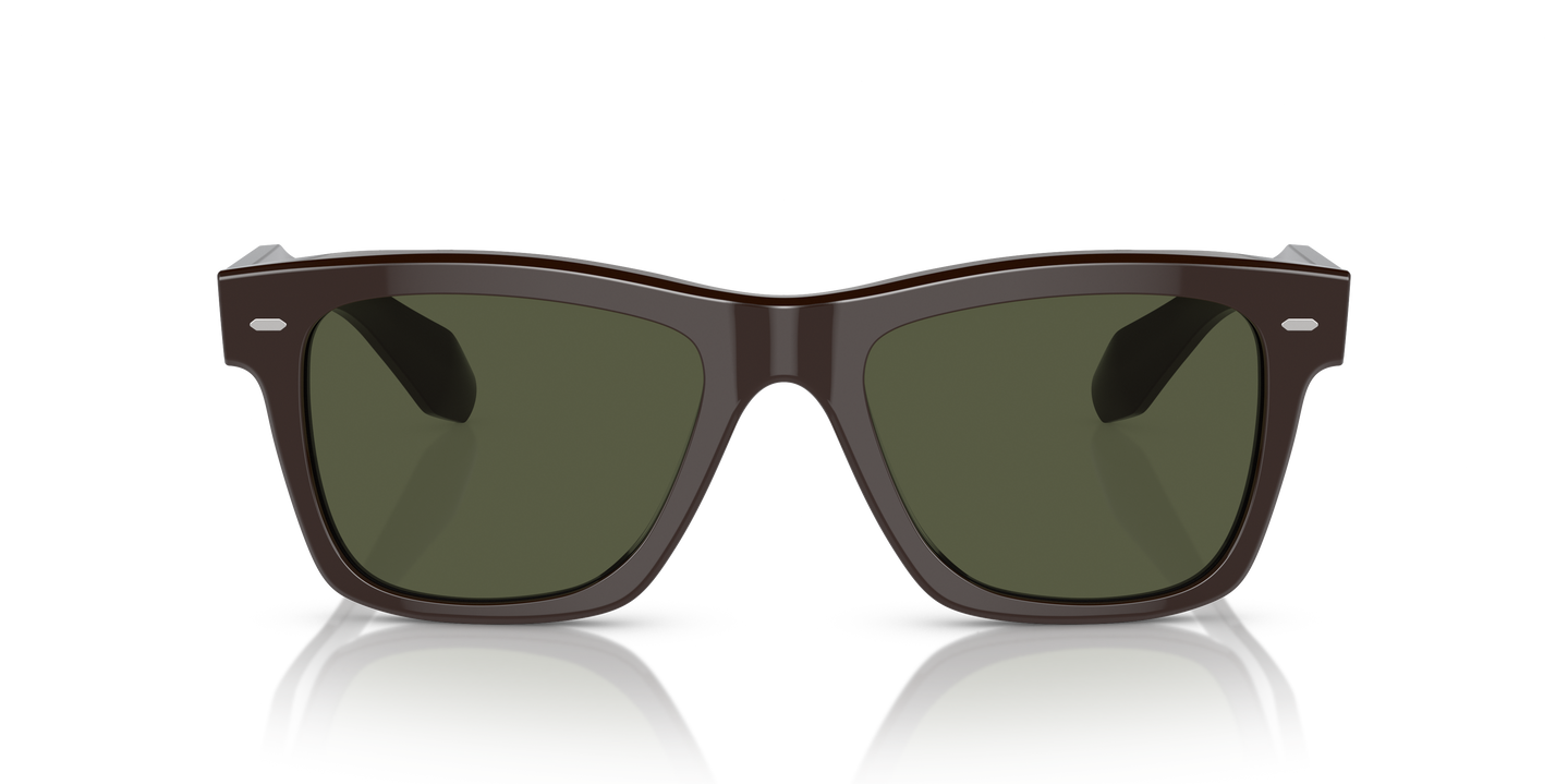 Oliver Peoples N.04 Sun の クリブラウン フレームと G-15 レンズ