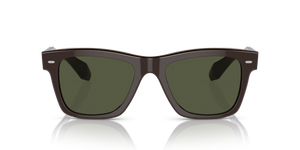 Sie Oliver Peoples N.04 Sun mit Kuri Brown Gestell und Grün Gläsern - bild 2