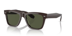 Oliver Peoples N.04 Sun with Kuri Brown frame and Green lenses - Image 1