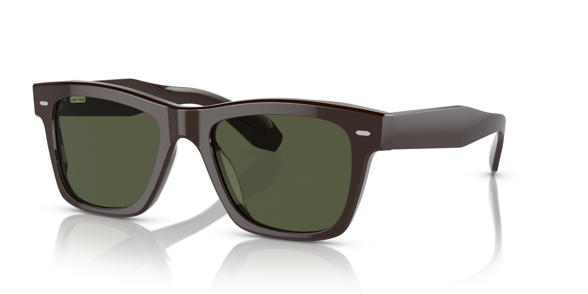 Oliver Peoples N.04 Sun の クリブラウン フレームと G-15 レンズ