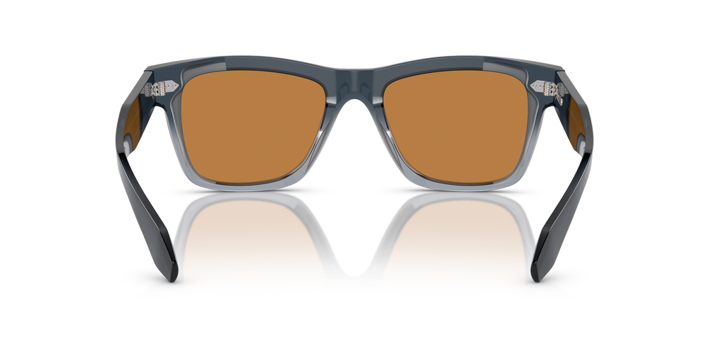 Oliver Peoples N.04 Sun with Twilight Gradient frame and Cognac