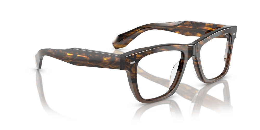 Oliver Peoples N.04 con montatura Rosso Sedona/Grigio talpa sfumato - immagine 3