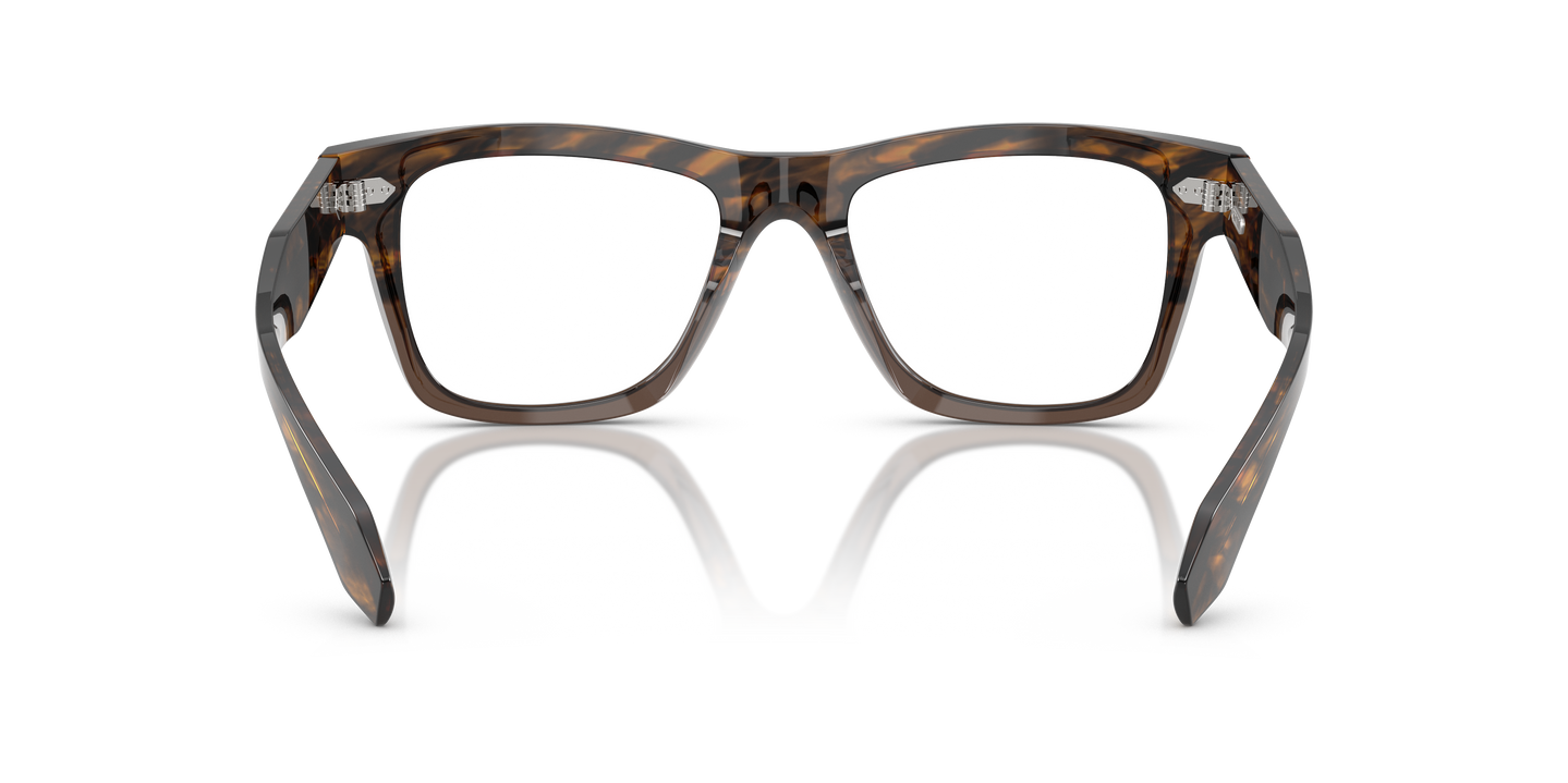 Oliver Peoples N.04 with Sedona Red/Taupe Gradient frame | Oliver
