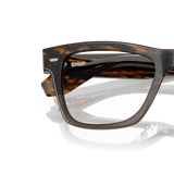 Oliver Peoples N.04 mit Sedona Rot/Taupe Verlauf Gestell - Variant