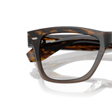 Oliver Peoples N.04 with Sedona Red/Taupe Gradient frame - Variant
